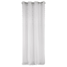 ZASŁONA GOTOWA D91 STELLA 140 X 250 CM SREBRNY