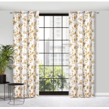 ZASŁONA GOTOWA CAREN 140 X 250 CM BIAŁY