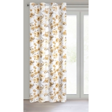 ZASŁONA GOTOWA CAREN 140 X 250 CM BIAŁY
