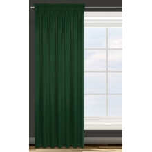 ZASŁONA GOTOWA D91 PARISA NA TAŚMIE 140 X 270 CM ZIELONY