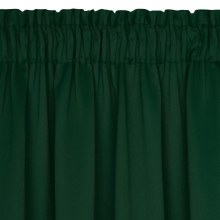ZASŁONA GOTOWA D91 PARISA NA TAŚMIE 140 X 270 CM ZIELONY