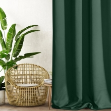 ZASŁONA GOTOWA D91 PARISA NA TAŚMIE 140 X 270 CM ZIELONY