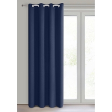 ZASŁONA GOTOWA LOGAN 135 X 250 CM GRANATOWY