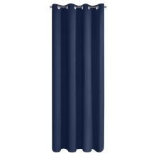 ZASŁONA GOTOWA LOGAN 135 X 250 CM GRANATOWY