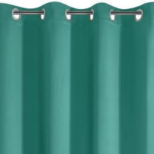 ZASŁONA GOTOWA LOGAN 135 X 250 CM TURKUSOWY