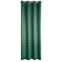 ZASŁONA GOTOWA D91 POLI 140 X 250 CM ZIELONY