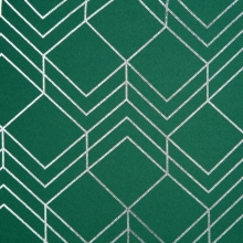 ZASŁONA GOTOWA D91 POLI 140 X 250 CM ZIELONY