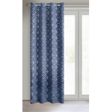 ZASŁONA GOTOWA ABELLA 135 X 250 CM GRANATOWY