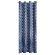 ZASŁONA GOTOWA ABELLA 135 X 250 CM GRANATOWY
