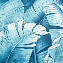 ZASŁONA GOTOWA LIZBONA 140 X 250 CM NIEBIESKI