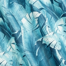 ZASŁONA GOTOWA LIZBONA 140 X 250 CM NIEBIESKI