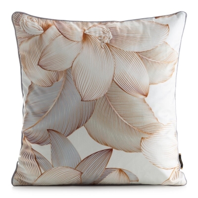 POSZEWKA VELVET 197 45 X 45 CM NATURALNY