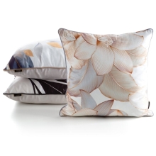 POSZEWKA VELVET 197 45 X 45 CM NATURALNY