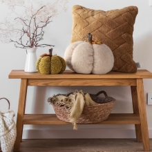 POSZEWKA DESIGN91 45 X 45 CM KREMOWY