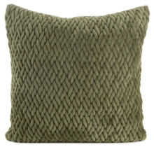 POSZEWKA KAYLA 45 X 45 CM OLIWKOWY