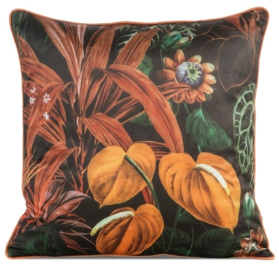 POSZEWKA VELVET 104 45 X 45 CM CZARNY