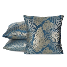 POSZEWKA VELVET 45 X 45 CM GRANATOWY