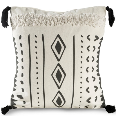 POSZEWKA BOHO 24 45 X 45 CM KREMOWY