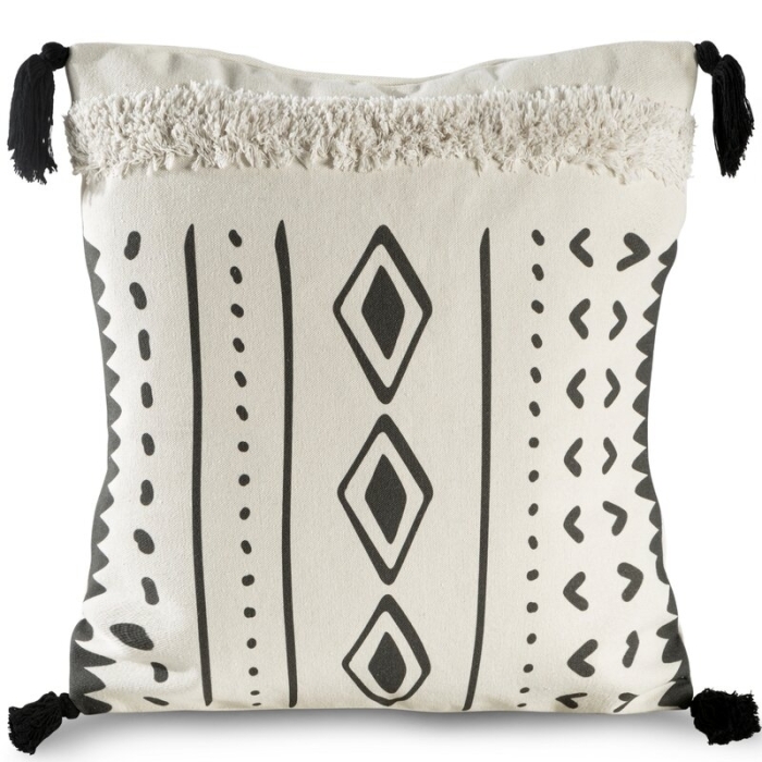 POSZEWKA BOHO 24 45 X 45 CM KREMOWY