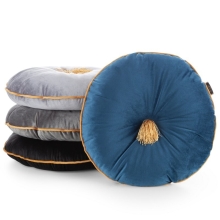 POSZEWKA VELVET FI 40 CM JASNOMIĘTOWY