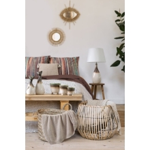 POSZEWKA BOHO 7 45 X 45 CM BEŻOWY