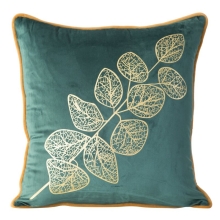 POSZEWKA POPLA 45 X 45 CM CIEMNOZIELONY