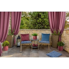 POSZEWKA VELVET 45 X 45 CM BORDOWY