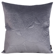 POSZEWKA VELVET 45 X 45 CM STALOWY