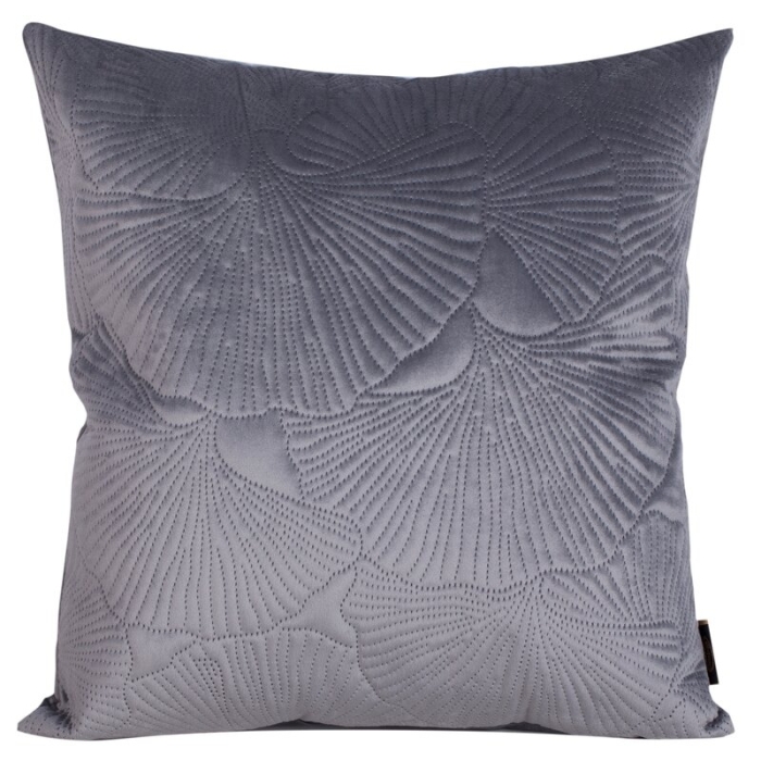 POSZEWKA VELVET 45 X 45 CM STALOWY