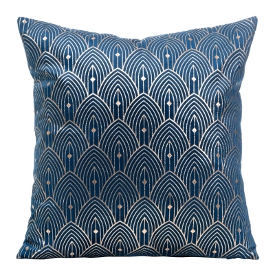 POSZEWKA D91 AGNES 40 X 40 CM GRANATOWY