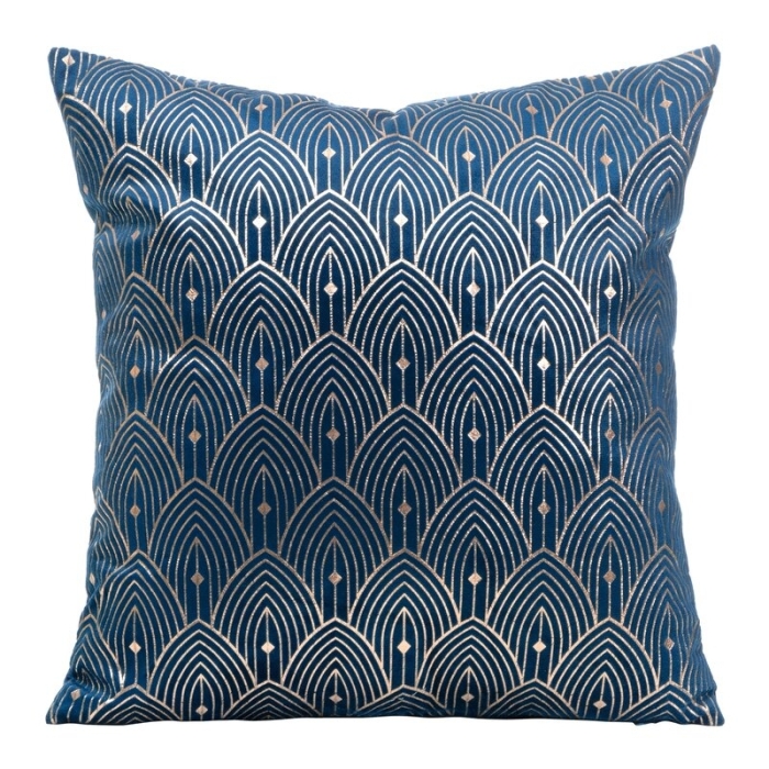 POSZEWKA D91 AGNES 40 X 40 CM GRANATOWY