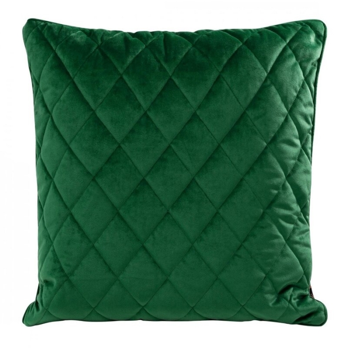 POSZEWKA VELVET 28 50 X 50 CM CIEMNOZIELONY
