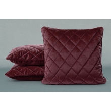POSZEWKA VELVET 28 50 X 50 CM BORDOWY