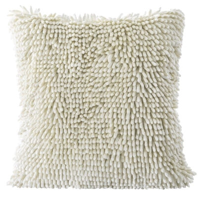 POSZEWKA SHAGGY 2 40 X 40 CM KREMOWY