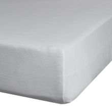 PRZEŚCIERADŁO Z GUMKĄ JERSEY D91 180 X 200 X 30 CM JASNOSZARY