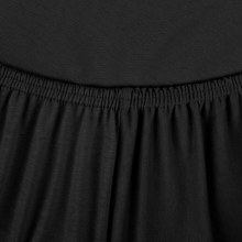 PRZEŚCIERADŁO JERSEY3 140 X 200 X 30 CM CZARNY