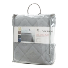 NARZUTA D91 ALARA6 200 X 220 CM SREBRNY
