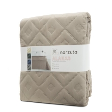 NARZUTA D91 ALARA6 200 X 220 CM CIEMNOBEŻOWY
