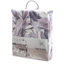 NARZUTA D91 DAVOS2 170 X 210 CM FIOLETOWY