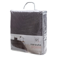 NARZUTA D91 BONI 6 170 X 210 CM GRAFITOWY
