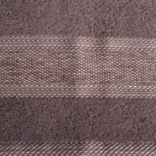 KOMPLET RĘCZNIKÓW 2 37 X 25 X 6 CM BRĄZOWY