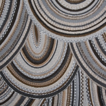 OBRUS MUMBO 85 X 85 CM BRĄZOWY
