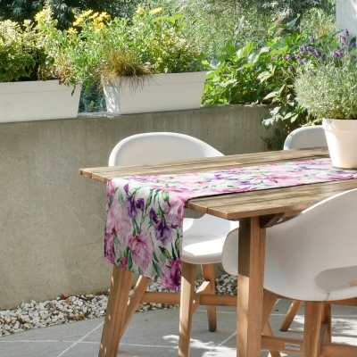 OBRUS GARDEN 40 X 140 CM RÓŻOWY