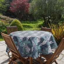 OBRUS GARDEN O 150 CM GRANATOWY