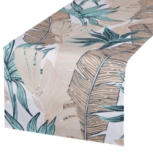 OBRUS GARDEN 40 X 140 CM BEŻOWY