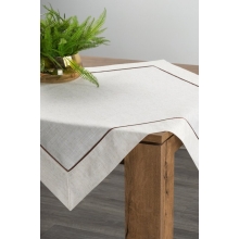 OBRUS NATU 9 85 X 85 CM NATURALNY