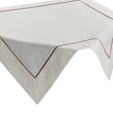 OBRUS NATU 9 85 X 85 CM NATURALNY