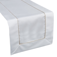 OBRUS MADELE 40 X 140 CM BIAŁY