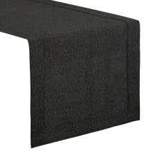 OBRUS STELLA 1 40 X 140 CM CZARNY