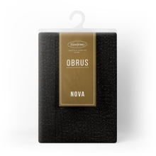 OBRUS STELLA 1 140 X 220 CM CZARNY